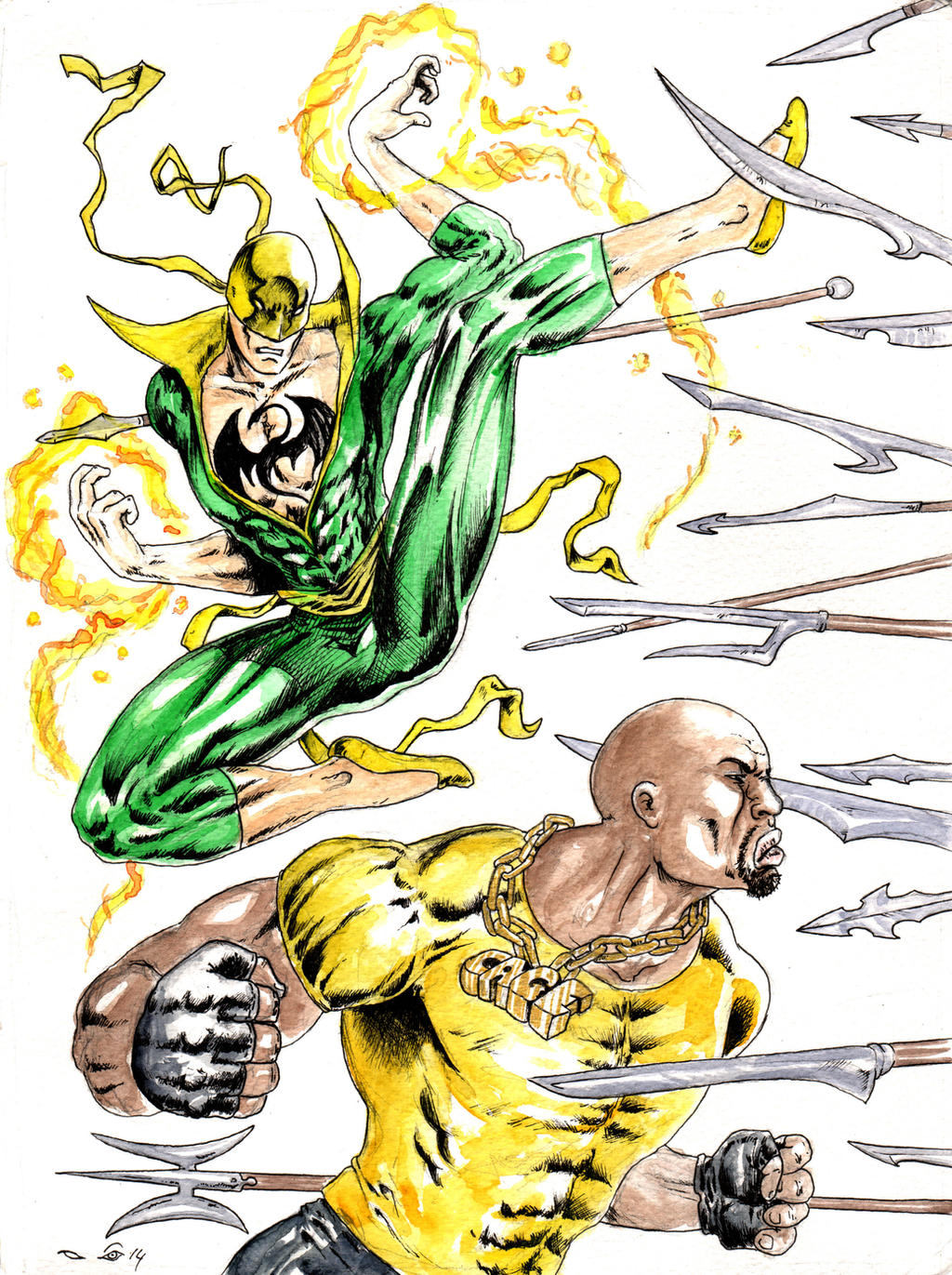 DND Paris : Iron Fist and Power Man