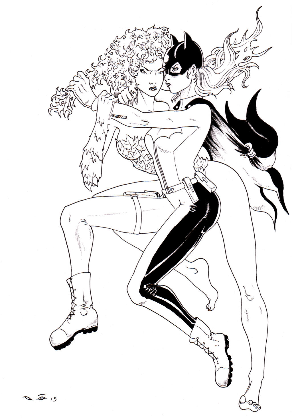 DND Paris : Batgirl Vs Poison Ivy