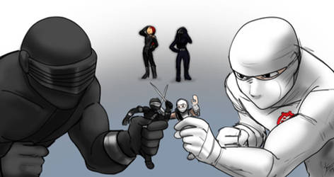 Ninja vs Ninja GI Joes