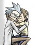 Rick and Morty Hug