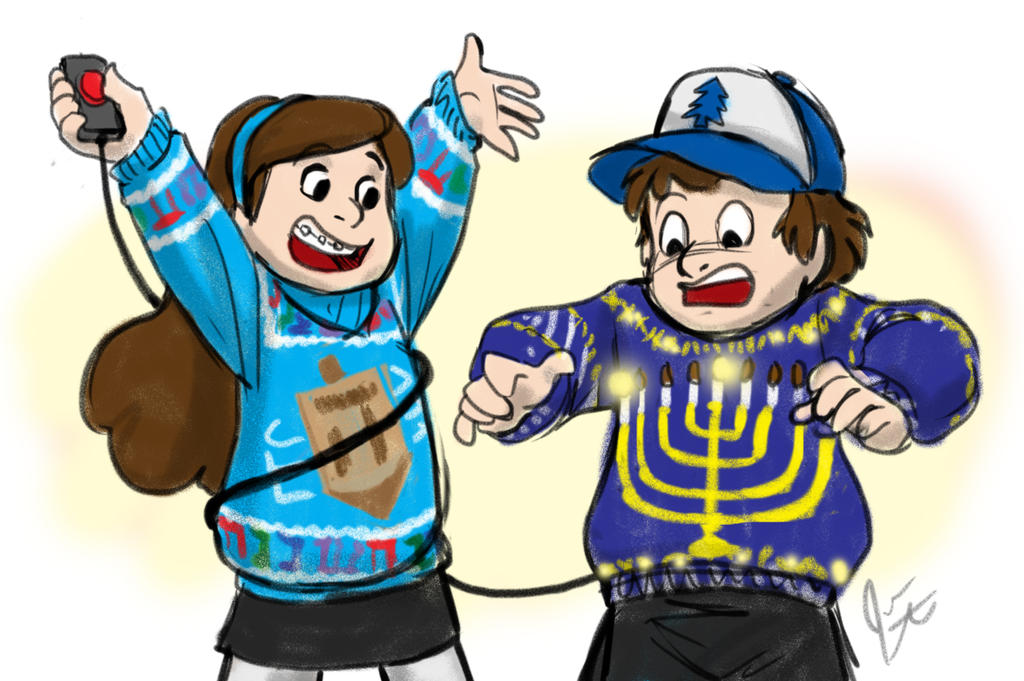 Gravityfalls Holiday Sweaters Jpeg