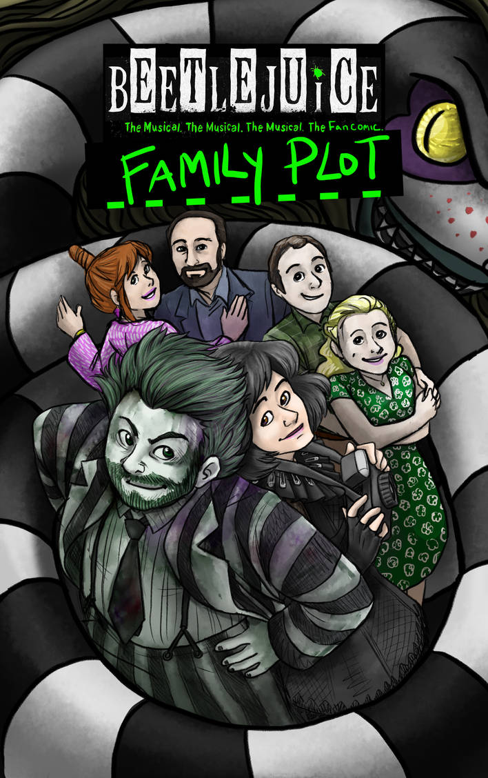 Beetlejuice Fancomic Family Plot Cover