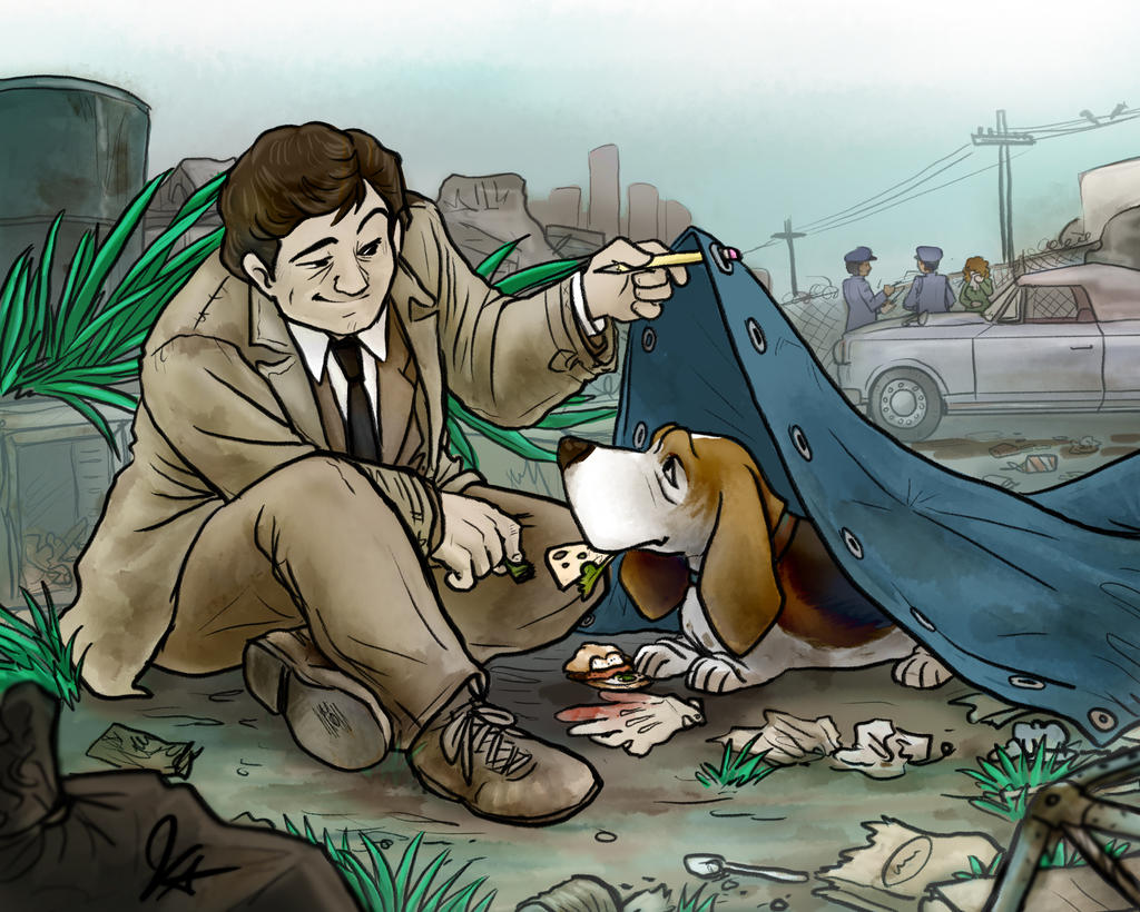 Columbo Finding Clues by jameson9101322 on DeviantArt