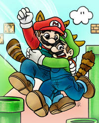 Mario and Luigi Flying Lessons