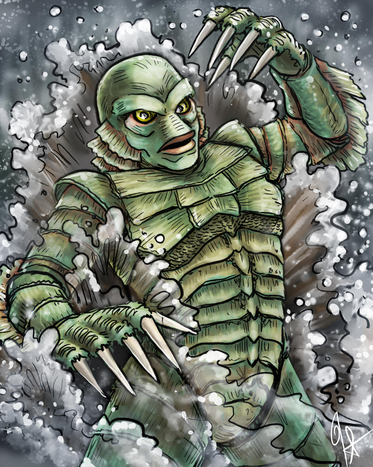 Balcknow Creature The Creature from the Black Lagoon by jameson9101322 on DeviantArt