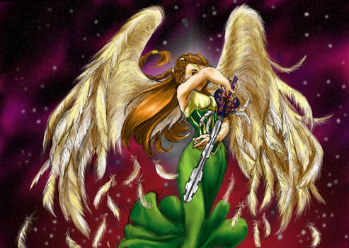 Angel of Time and Stars