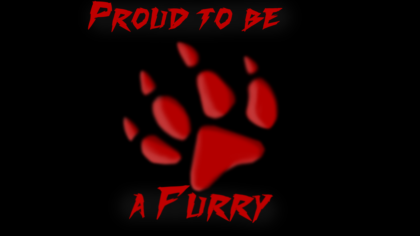 Proud to be a Furry - Wallpaper