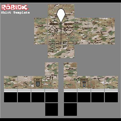 Roblox Army Uniform Template