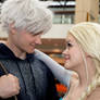 Jack Frost and Elsa Cosplay