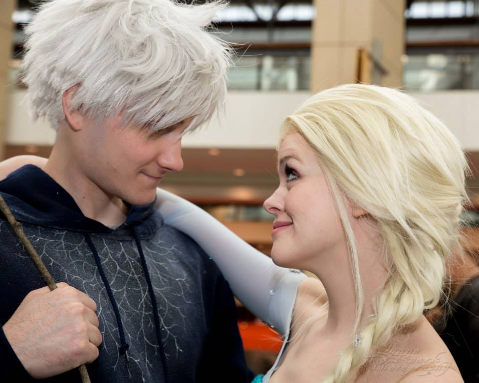 Jack Frost and Elsa Cosplay