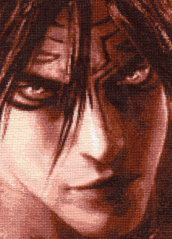 Devil Jin - Cross Stitch