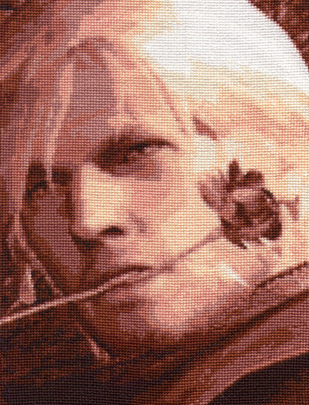 Dante-Cross Stitch Commission