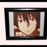 Rin - Cross Stitch Framed