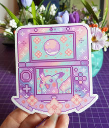 Galaxy 3DS - Pixel Art Sticker