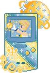 Sailor Uranus Game Boy - Pixel Art by AlleenasPixels