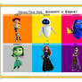 Disney Pixar Girls Elements of Harmony
