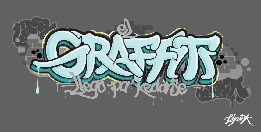 Graffiti lettering