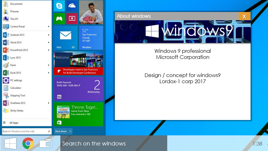 windows9 concept by Lordox-1 on DeviantArt