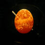 The eggshell carving