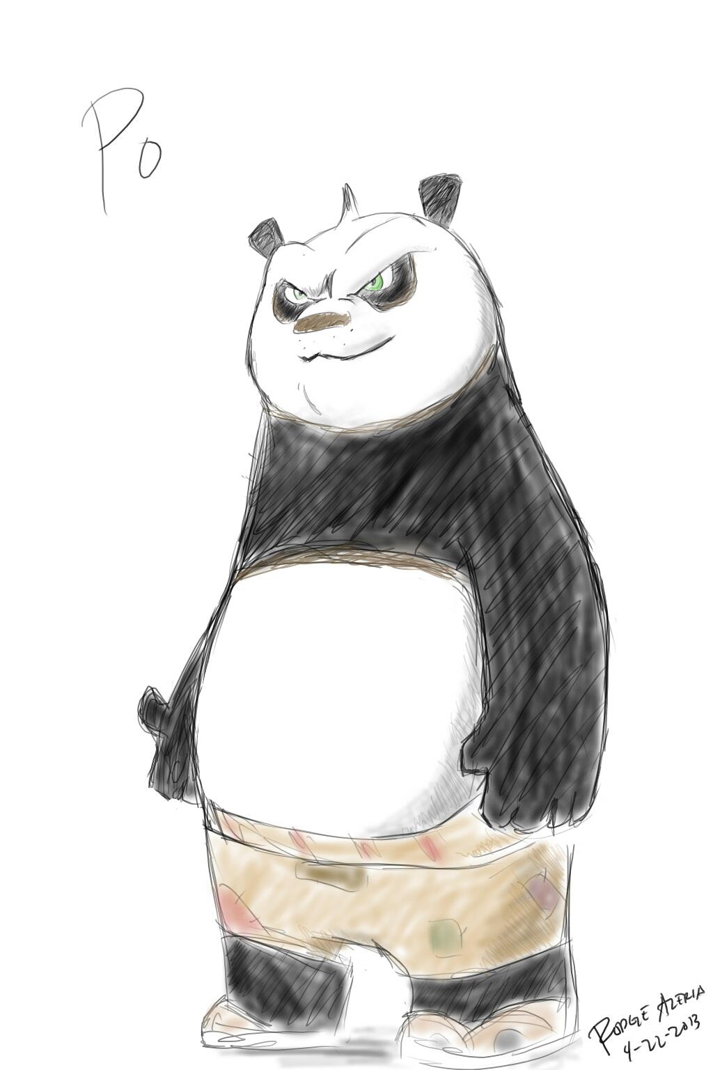 Tablet Doodle: Po