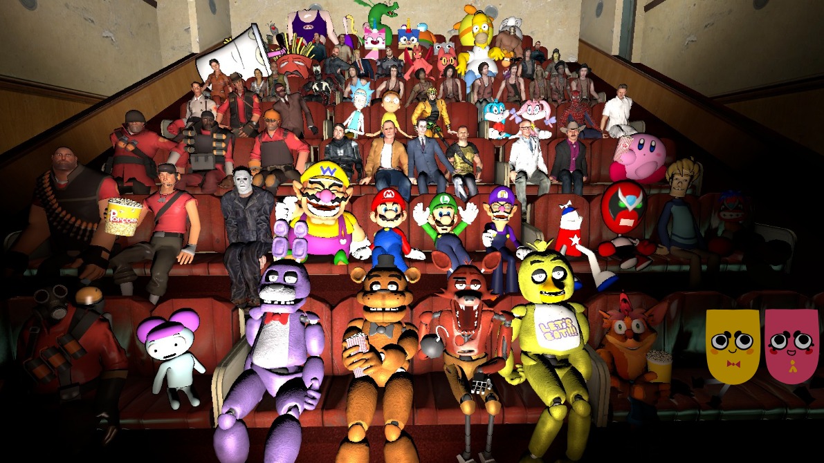 Five Nights At Freddy's Movie Cinema Party by JosephPlus2001 on DeviantArt