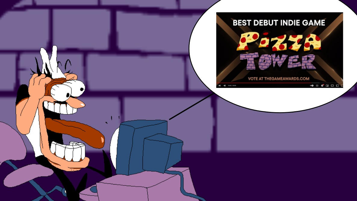 Peppino's BIG BURN Pizza tower animation