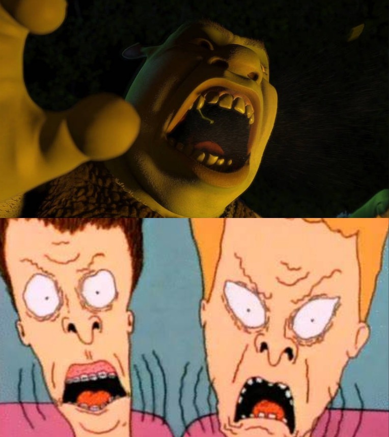 Shrek Screaming Blank Template - Imgflip