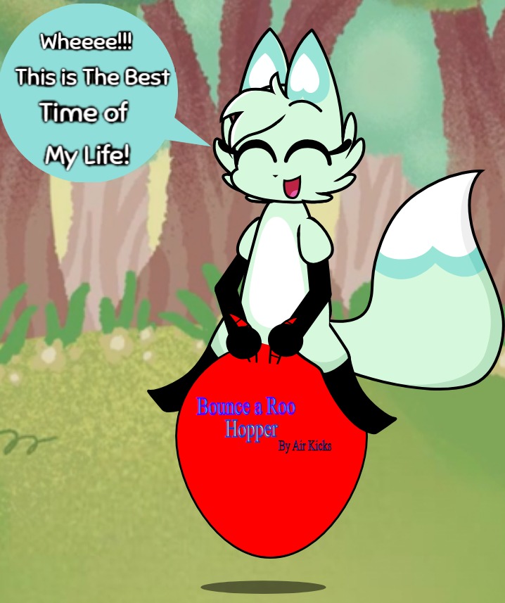 Slushi on a Bounce-A-Roo Hopper by gamerliampro on DeviantArt