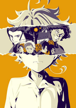 Perseverance - Promised Neverland poster