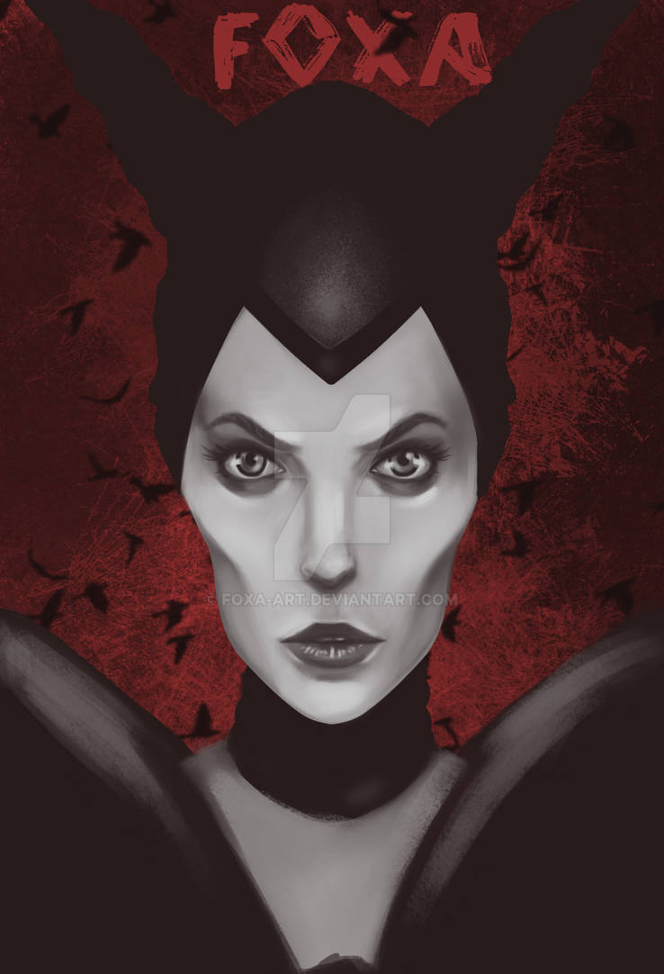 Deviantart Foxa Maleficent by Foxa-art on DeviantArt