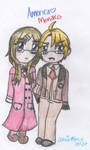 OTP Chibis: America and Monaco by cleris4ever