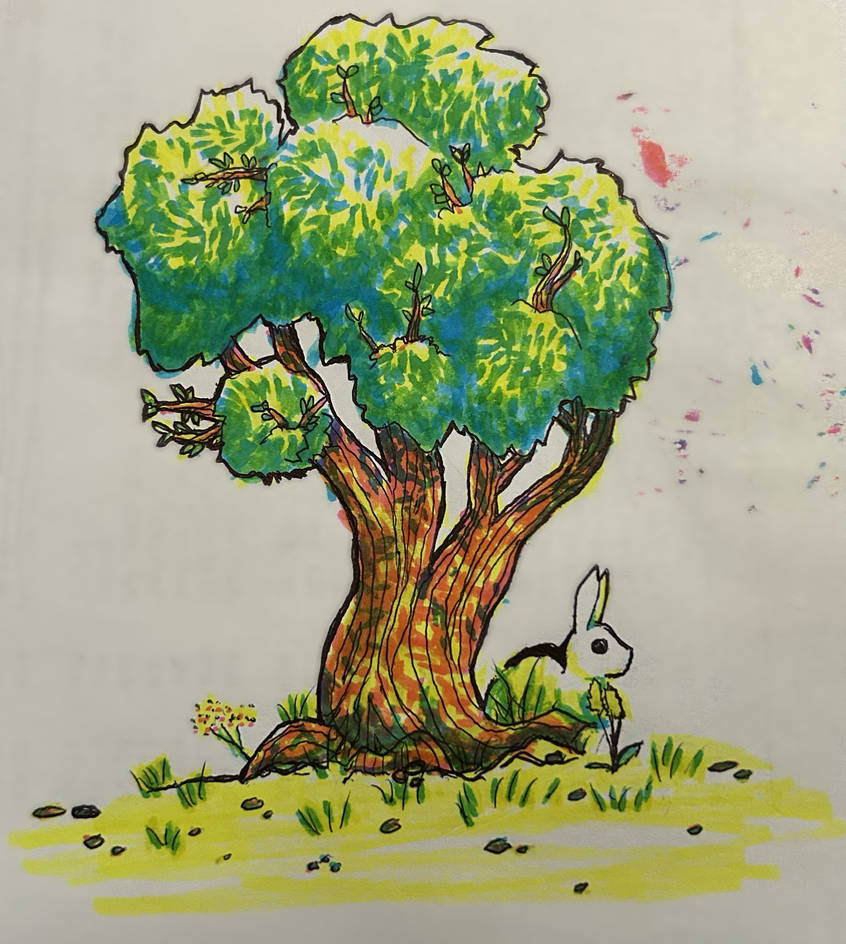 Cut Tree Rabbit Rabbit Tree by BatteryPack5 on DeviantArt