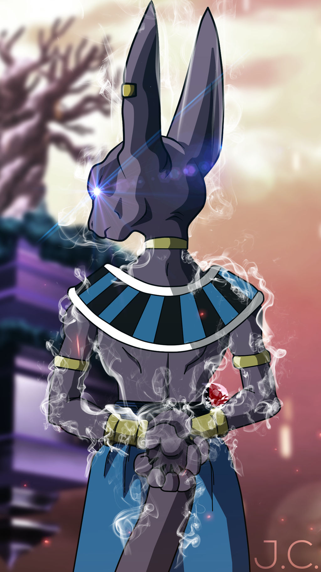 Beerus First Design Beerus #1 Mobile Wallpaper 1080p by davidmaxsteinbach on DeviantArt
