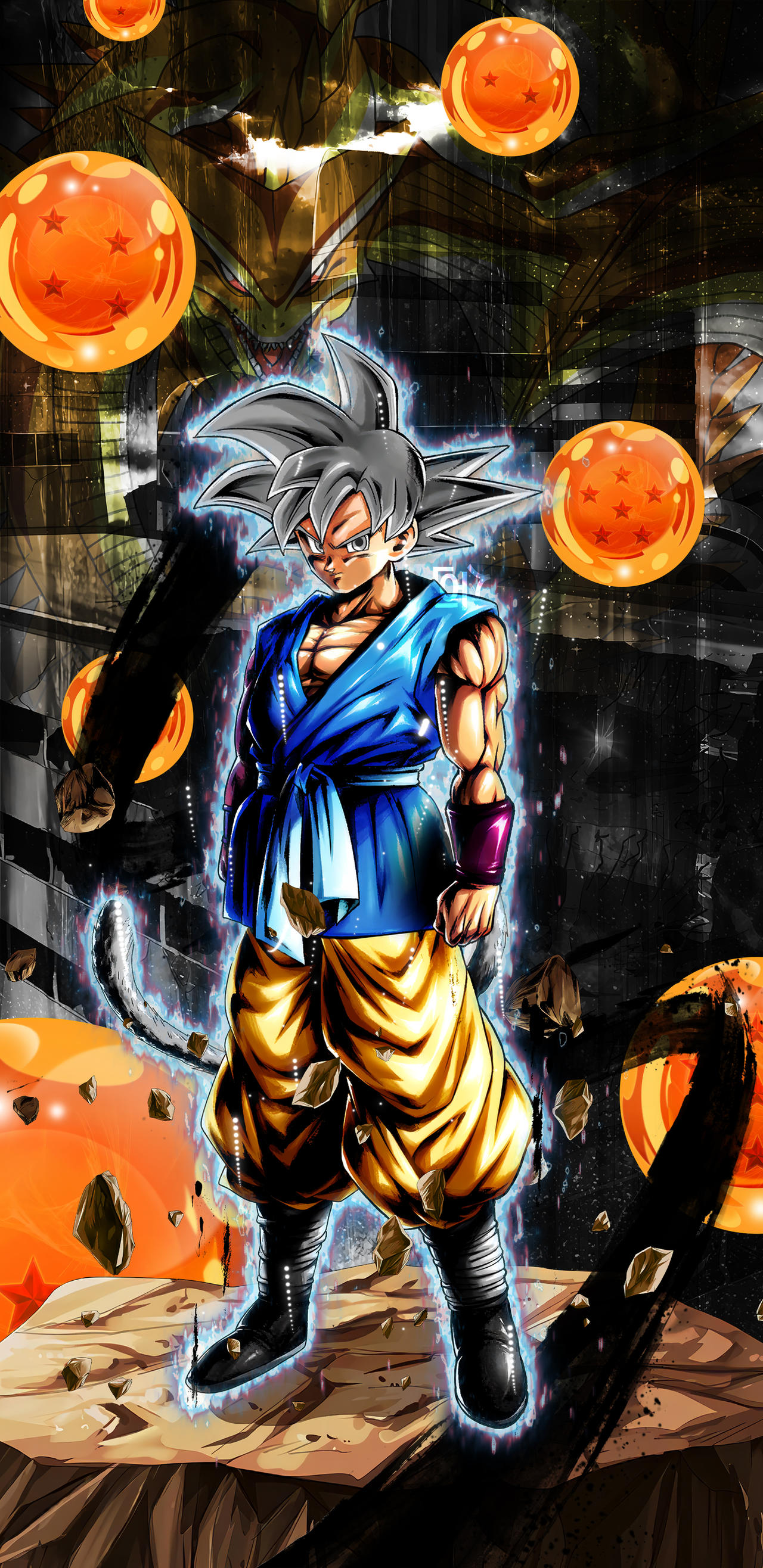 DBL STYLE: MUI GOKU (GT OUTFIT) 8K by davidmaxsteinbach on DeviantArt