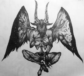 Silent Hill Incubus Stipple (Finished)