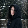 In my cloak