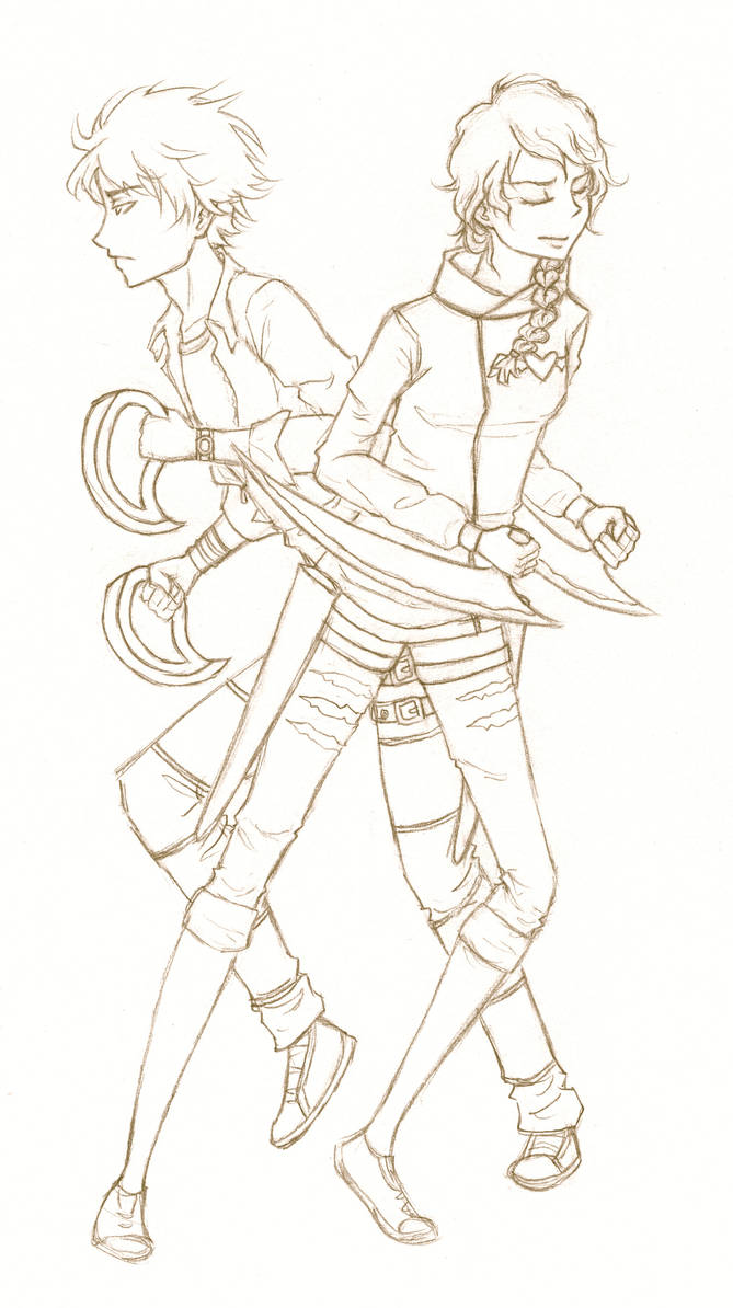 Dagby Deviantart Commission: Dagny and Haru by jennifurball on DeviantArt