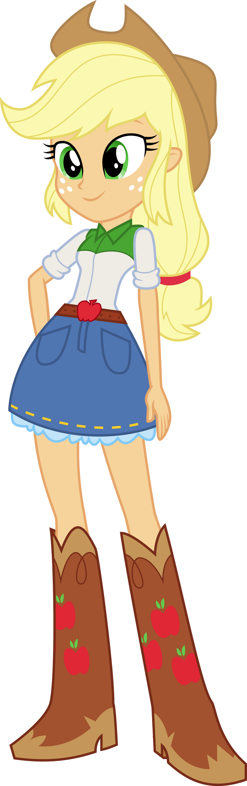 MLP EqG: Applejack by mewtwo-EX
