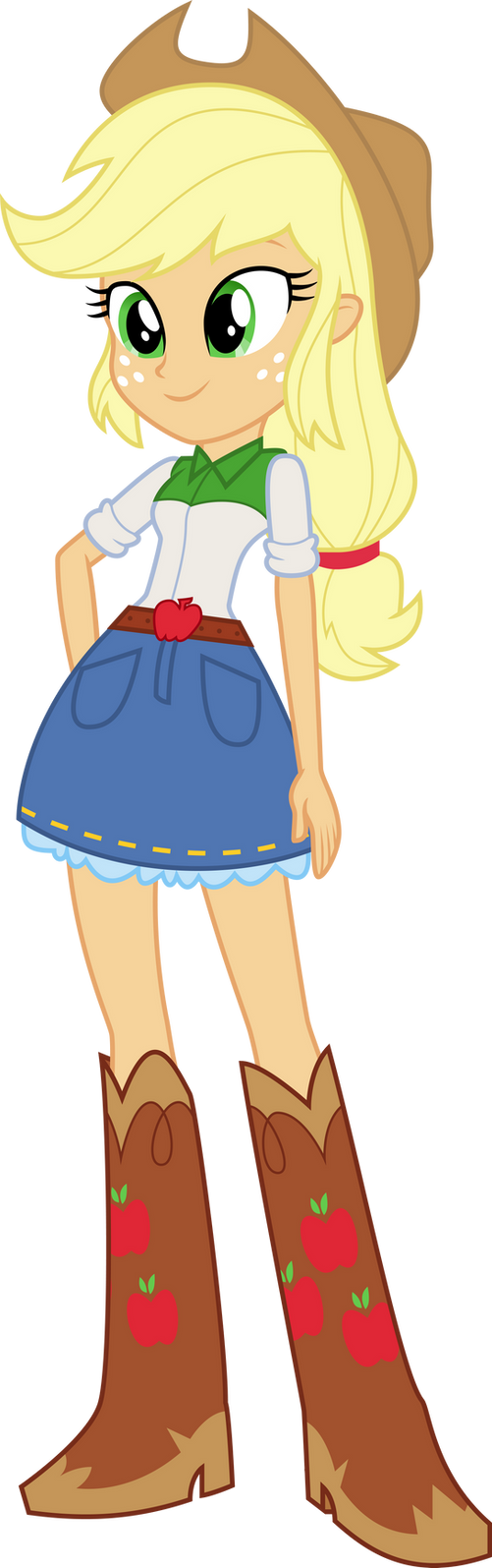 MLP EqG: Applejack by mewtwo-EX