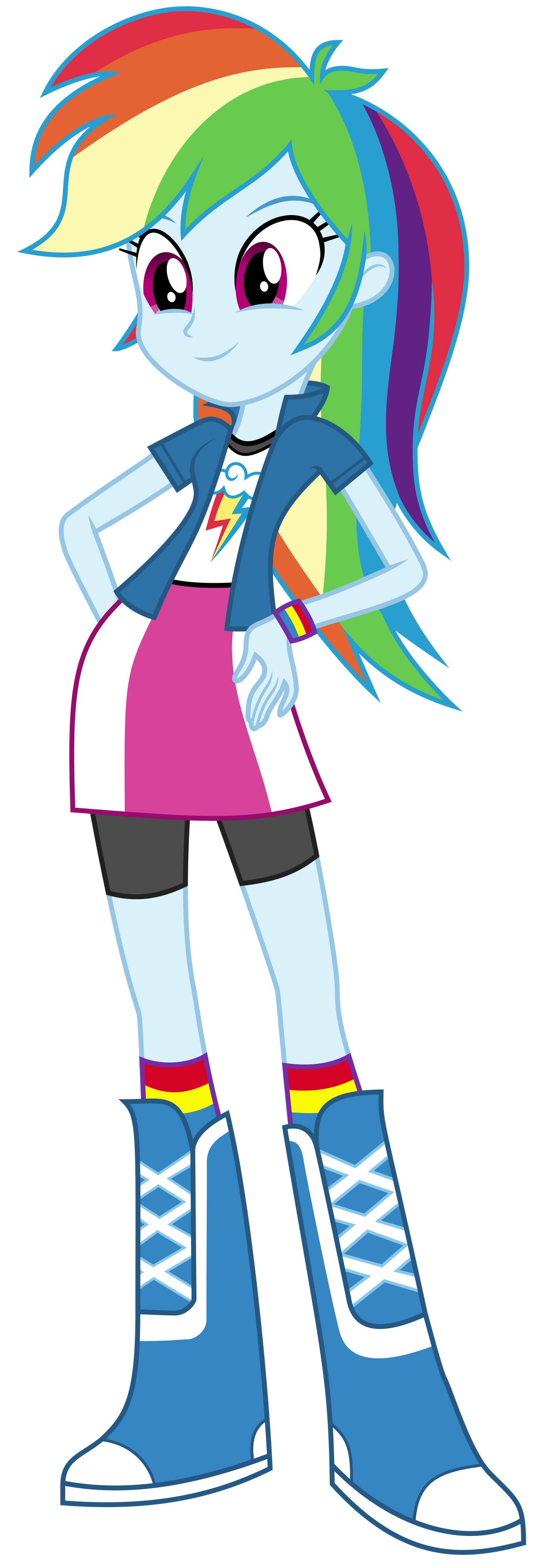 MLP EqG: Rainbow Dash by mewtwo-EX