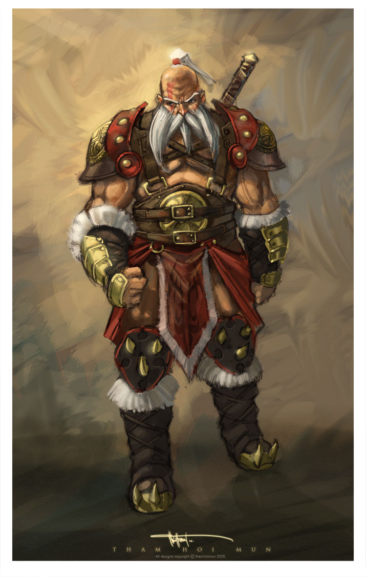 Barbarian santa