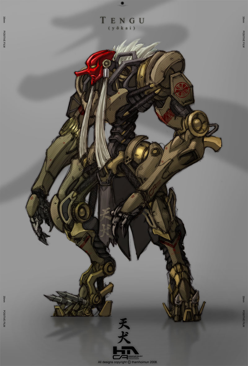 Tengu by NuMioH on DeviantArt