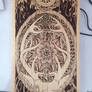 Pyrography Guitar Project Complete! by DC-Pyrography on DeviantArt
