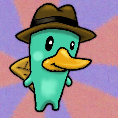 Cute Little Perry the Platypus