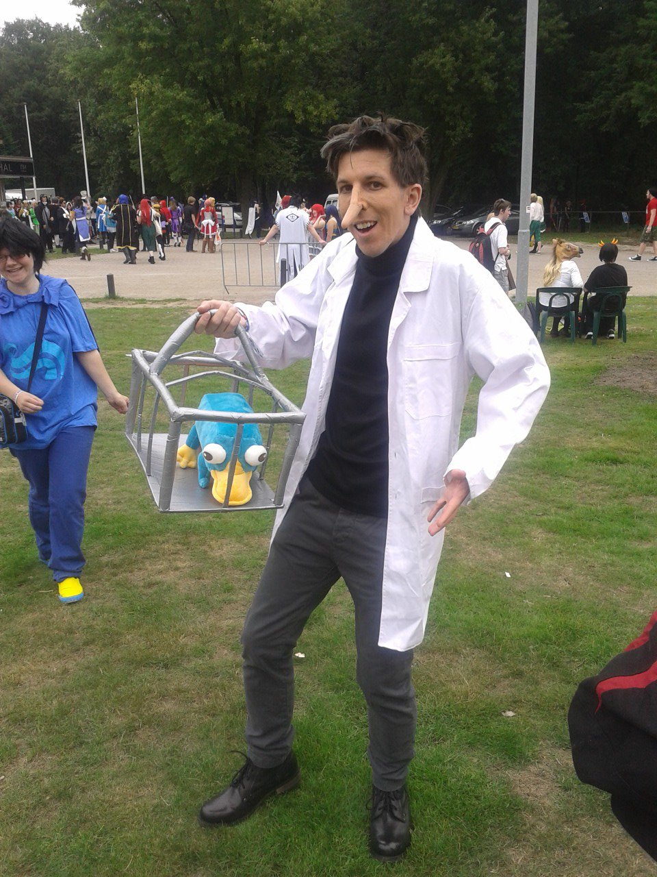 Heinz Doofenshmirtz cosplay - Phineas and Ferb