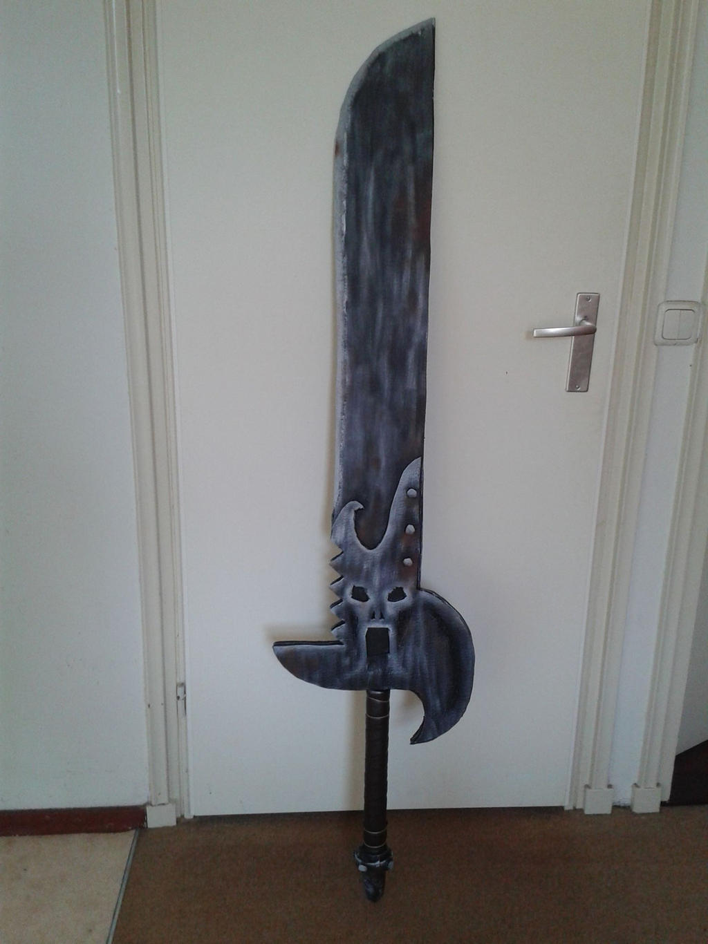 Large demonic sword by Oloring