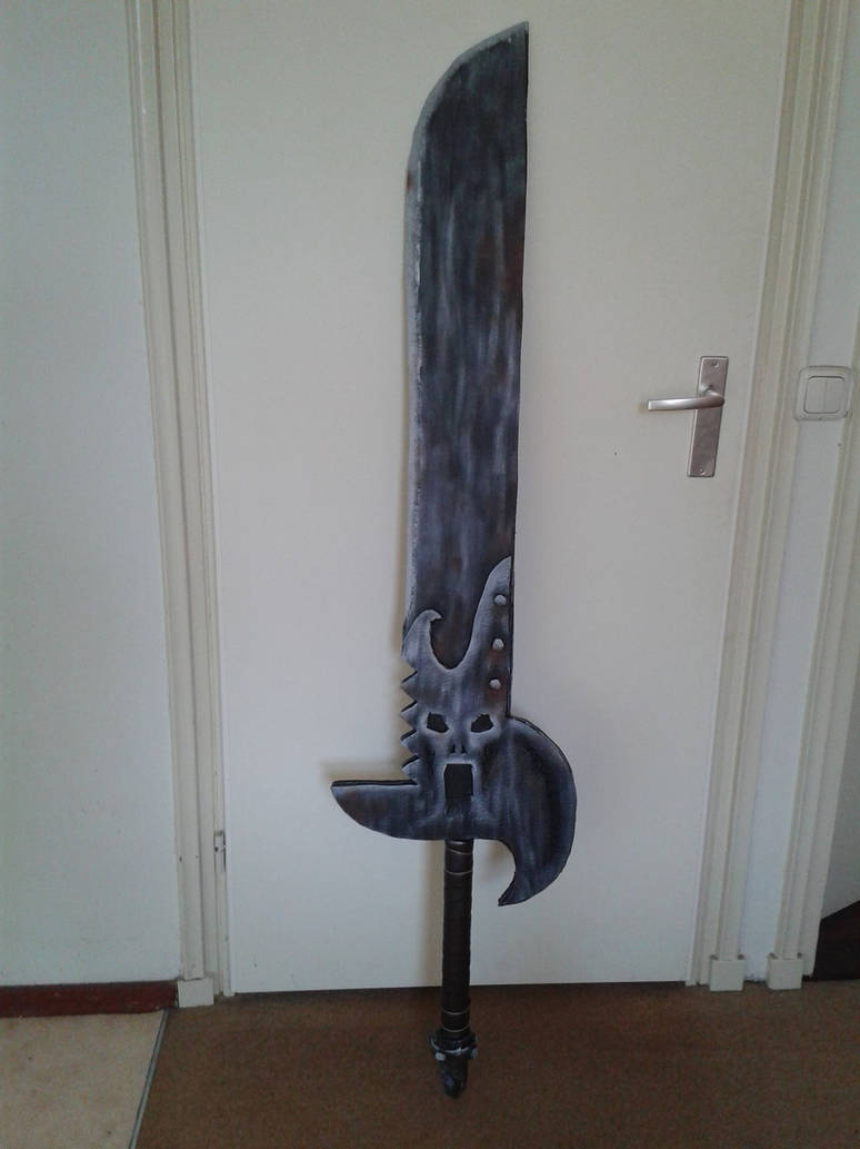 Large demonic sword by Oloring