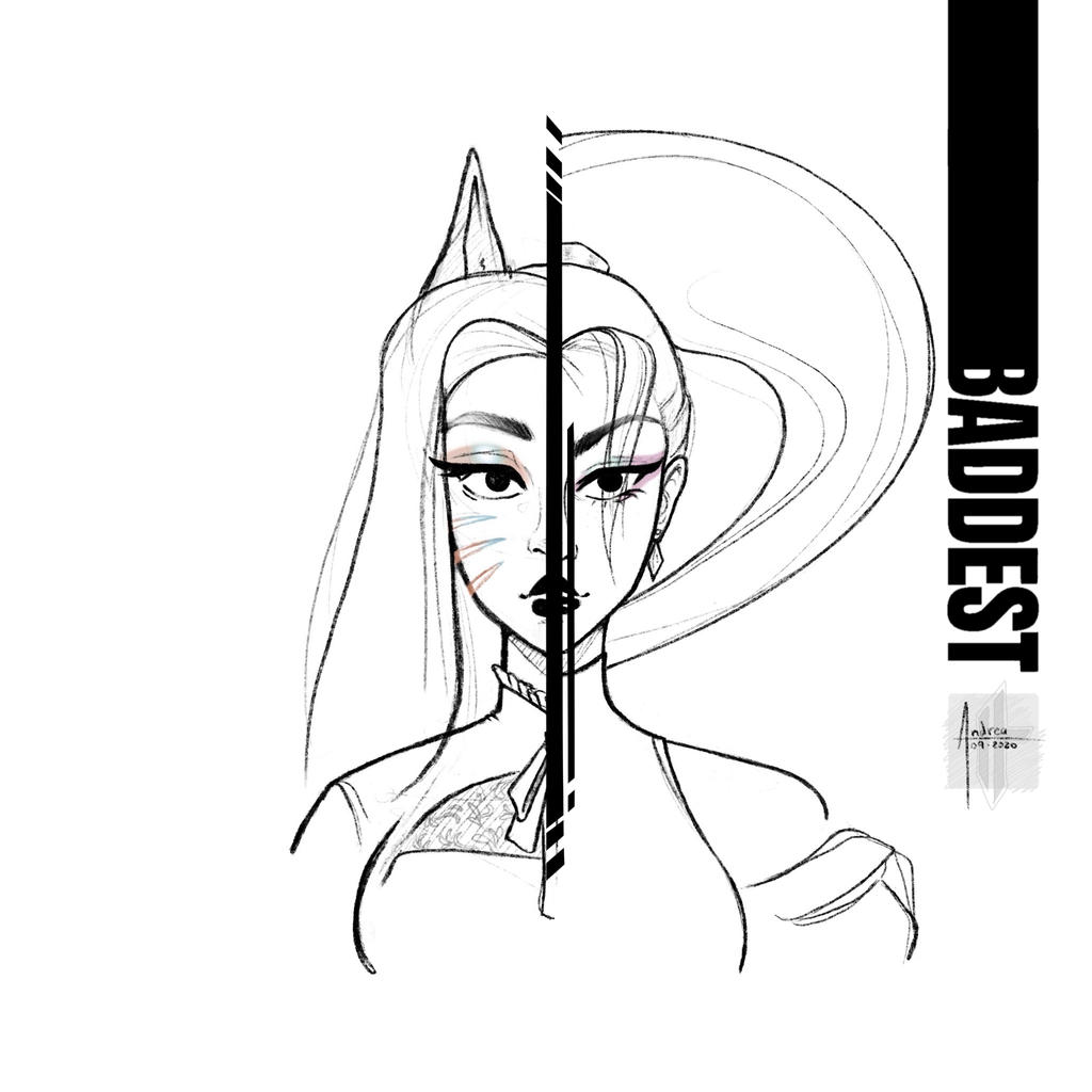 K/DA The Baddest Ahri x Kai'sa by lalocaven on DeviantArt