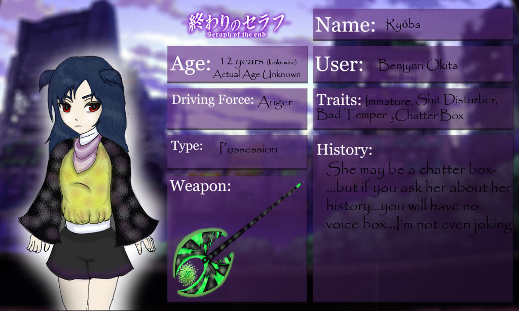 Seraph Of The End Ryoba By Theashendirewolf On Deviantart Seraph Of The End Ryoba By Theashendirewolf On Deviantart