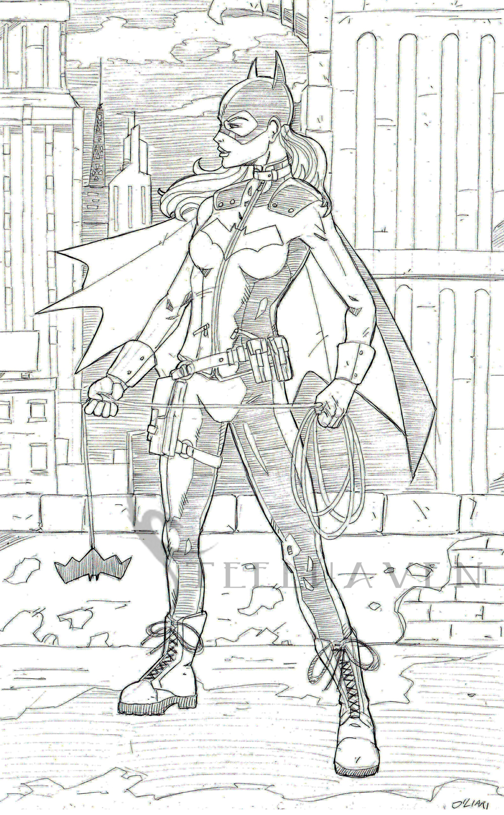 Batgirl's New Suit